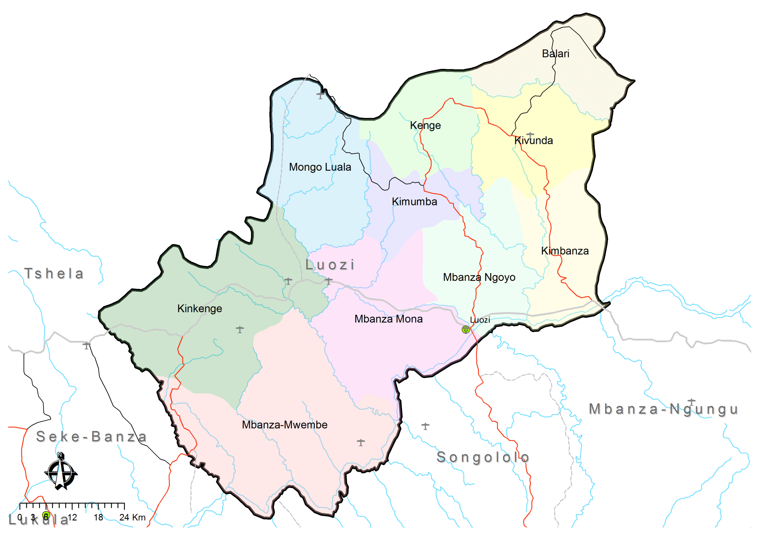 LE SECTEUR DE MBANZA MUEMBE DANS LE TERRITOIRE DE LUOZI ENVAHI PAR DES PERSONNES AUX IDENTITES DOUTEUSES